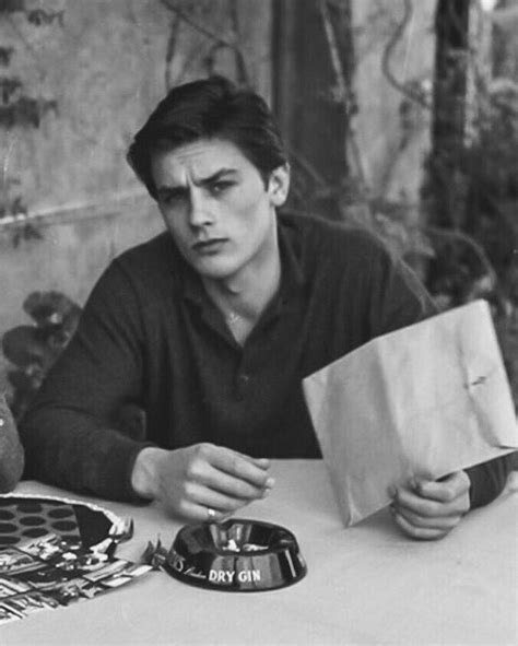 alain delon photos young